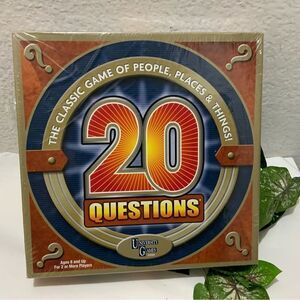 20 Questions University Games Classic Board Game People Places Things NEW Sealed